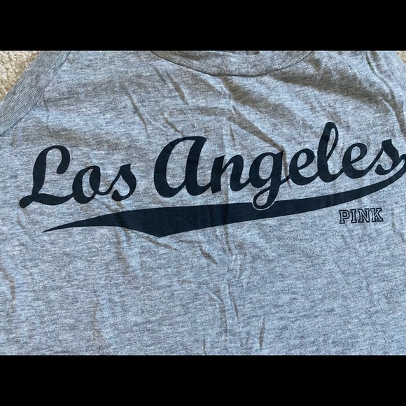 ❌SOLD❌ PINK Victoria’s Secret LA Tank - Picture 2 of 5